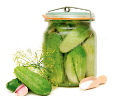 Pickled Cucumbers - Cultured Vegetables