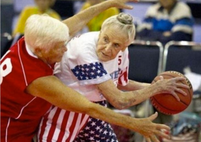 Basketball at any age.